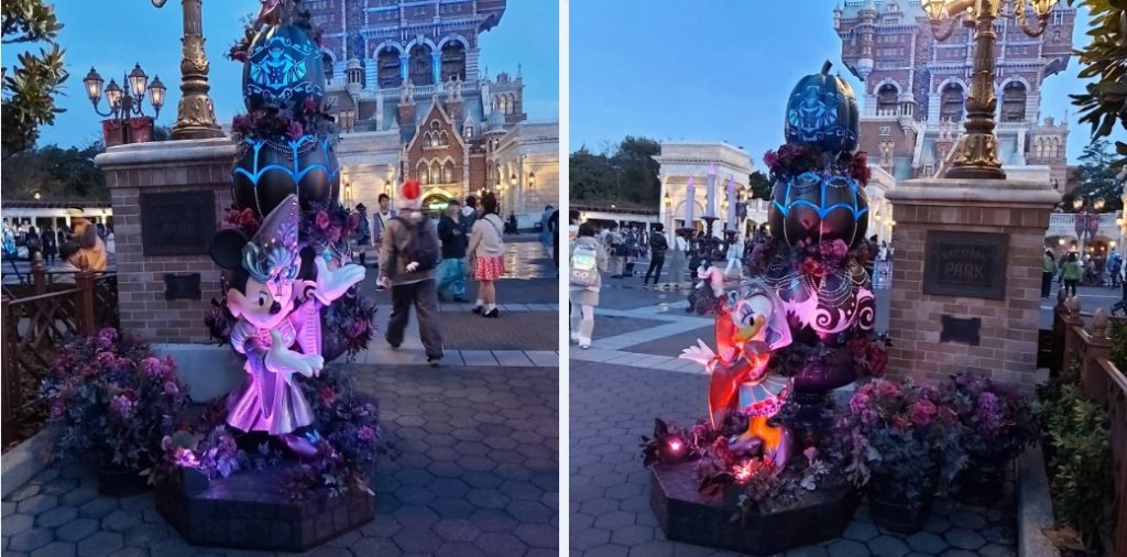 東京迪士尼 ：萬聖節活動裝飾