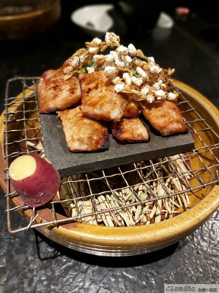 藝奇日本料理 ：經典套餐-岩燒強肴「稻香石燒豬」