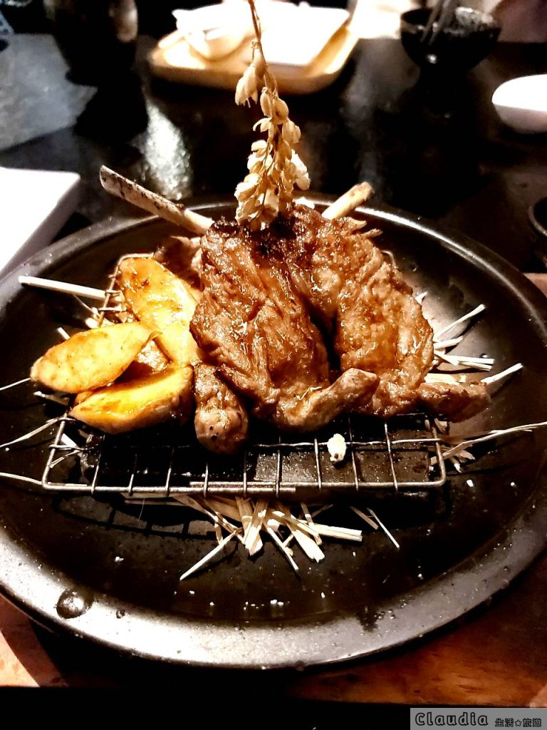 藝奇日本料理 ：極上套餐-極上強肴「醬燒羔羊肩排佐日式辣味噌」
